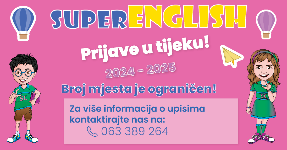 Engleski za školarce u Posušju – upisi otvoreni!